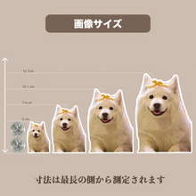 画像をギャラリービューアに読み込む, オリジナル ステッカー|ペットステッカー|ステッカー作成