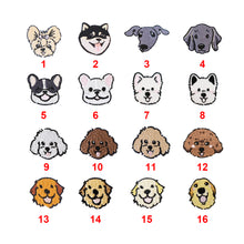 画像をギャラリービューアに読み込む, カスタマイズ可能|名前・電話番号 写真入り 迷子札|名入れ ペットタグ 刺繍