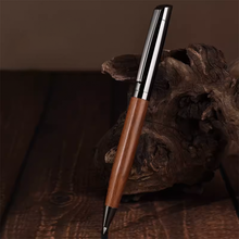画像をギャラリービューアに読み込む, 【オーダーメード】名入れ金属製ボールペン 速乾 油性インキ おすすめ 高級 ビジネスオフィス ブラックチタンビーズペン プレゼント