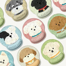 画像をギャラリービューアに読み込む, オーダーメイド 写真で作るマウスパッド リストレスト付き 手首クッション かわいい おしゃれ