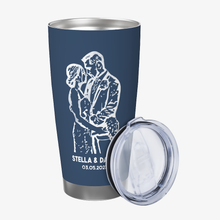 画像をギャラリービューアに読み込む, タンブラー 名前入り 名入れ 保温保冷 おしゃれ 真空断熱 Info