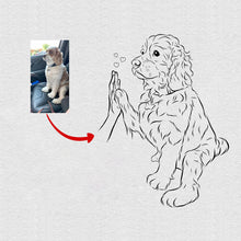 画像をギャラリービューアに読み込む, ペットの写真で作る 名入れ肖像画 電子版