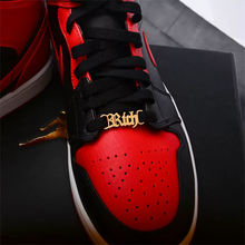 画像をギャラリービューアに読み込む, オーダーメイド|靴ひも・シューレース バックル 装飾品|名前入り 文字入り|プレゼント