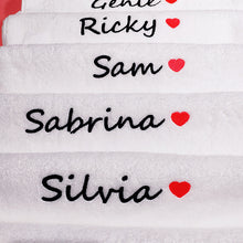 画像をギャラリービューアに読み込む, オーダーメイド 名入れタオル 名前ロゴ刺繍入りフェイスタオル ハンドタオル バスタオル コットン