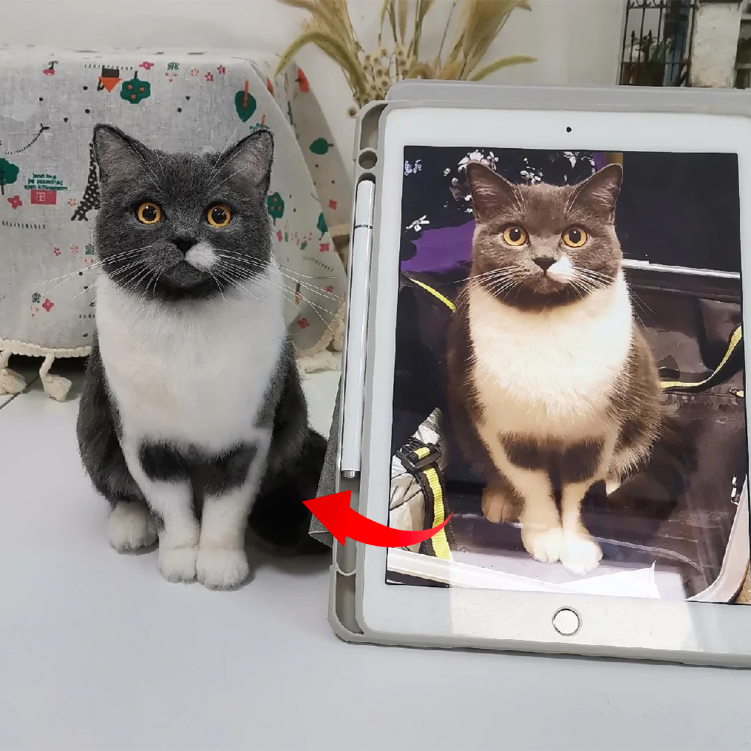 オーダーメイド 羊毛 フェルト ペット｜ペット ぬいぐるみ｜亡くなった