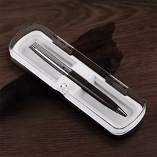 画像をギャラリービューアに読み込む, 【オーダーメード】名入れ金属製ボールペン 速乾 油性インキ おすすめ 高級 ビジネスオフィス ブラックチタンビーズペン プレゼント