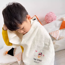 画像をギャラリービューアに読み込む, お名前刺繡入りタオル  厚手 出産祝い