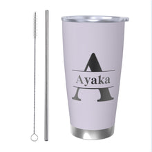 画像をギャラリービューアに読み込む, タンブラー 名前入り 名入れ|おしゃれ 蓋付き 保温