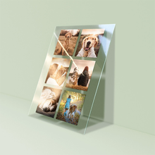 画像をギャラリービューアに読み込む, アクリルフォトフレーム|写真入り|カスタマイズ|ペット|発光機能
