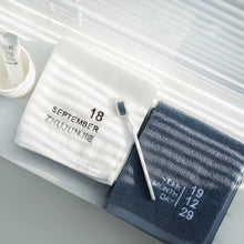 画像をギャラリービューアに読み込む, オーダーメイド 名入れタオル 文字刺繍入りフェイスタオル