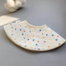 画像をギャラリービューアに読み込む, 名前刺繍入りドットよだれかけ
