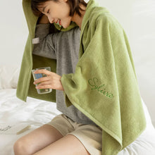 画像をギャラリービューアに読み込む, オーダーメイド 名入れタオル 刺繍入りバスタオル コットン