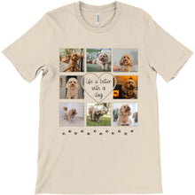 画像をギャラリービューアに読み込む, 名入れ 写真入りTシャツ カスタマイズ可能