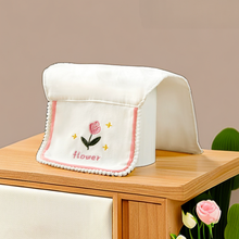 画像をギャラリービューアに読み込む, 【名前入り】ベビー用汗取りパット・タオル|赤ちゃん・子ども用 吸汗タオル|フリンジ 刺繍いり カスタマイズ可能