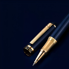 画像をギャラリービューアに読み込む, 【オーダーメイド】名入れサインペン 金属中性ペン|ビジネスマン用 高級オフィス|金属製 重み感 水性ボールペン 高級カスタム ギフトセット