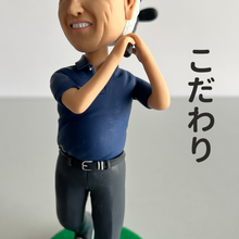 画像をギャラリービューアに読み込む, お写真で作るオリジナル ボブルヘッド 自分のフィギュア 記念ギフト 御祝 還暦 金婚式 上司への感謝 古希 傘寿 結婚式