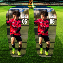 画像をギャラリービューアに読み込む, 名前入りのサッカーシンガード