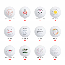 画像をギャラリービューアに読み込む, カスタム 名入れゴルフボール 名前入り 印刷