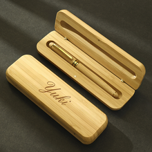 画像をギャラリービューアに読み込む, 名入れ 万年筆 ボールペン 自然風 環境保護 精緻な木製ギフトボックス ビジネス プレゼント