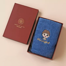 画像をギャラリービューアに読み込む, お名前刺繡入り タオル 贈り物