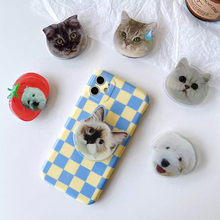 画像をギャラリービューアに読み込む, ペット・アイドル・赤ちゃんの顔で作る スマホスタンド 落下防止ホルダー