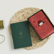 画像をギャラリービューアに読み込む, 【カスタマイズ可能】お名前・誕生日刺繍いり ハンカチ・ハンドタオル|赤ちゃん・子ども 幼稚園・誕生日祝い|出産ギフト コットン 名入れ