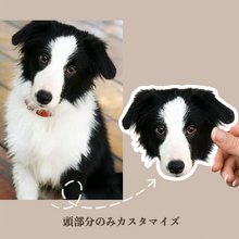 画像をギャラリービューアに読み込む, オリジナル ステッカー|ペットステッカー|ステッカー作成