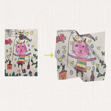 画像をギャラリービューアに読み込む, 写真いりハンカチ