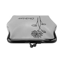 画像をギャラリービューアに読み込む, 名入れ誕生花♪小銭収納バッグ♪誕生日ギフト・かわいい おしゃれ