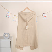 画像をギャラリービューアに読み込む, 名入れフード付きバスタオル ブランケット カーキ