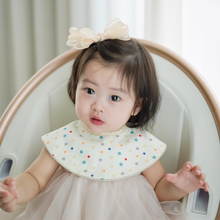 画像をギャラリービューアに読み込む, 名前刺繍入りドットよだれかけ