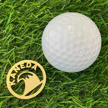 画像をギャラリービューアに読み込む, ゴルフマーカー オリジナルプレゼントー波【父の日】【敬老の日】【退職祝】【誕生日】