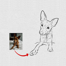 画像をギャラリービューアに読み込む, ペットの写真で作る 名入れ肖像画 電子版