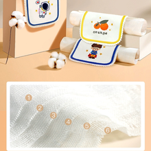 画像をギャラリービューアに読み込む, 【名前入り】ベビー用汗取りパット・タオル|赤ちゃん・子ども用 吸汗タオル|フリンジ 刺繍いり カスタマイズ可能