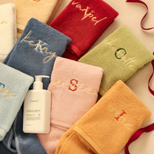 画像をギャラリービューアに読み込む, 名前刺繍いりタオル