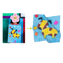 画像をギャラリービューアに読み込む, 写真いりハンカチ