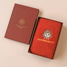 画像をギャラリービューアに読み込む, お名前刺繡入り タオル 贈り物