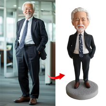画像をギャラリービューアに読み込む, オーダーメイド|オリジナルフィギュア|似顔絵フィギュア|写真から製作するフィギュア|還暦プレゼント|定年退職|敬老の日(III)