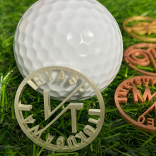 画像をギャラリービューアに読み込む, ゴルフマーカー オリジナルプレゼント03【父の日】【敬老の日】【退職祝】【誕生日】