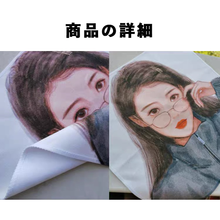 画像をギャラリービューアに読み込む, 【カスタマイズ可能】写真いりハンカチ・ハンドタオル|超極細繊維 誕生日プレゼント|大人気 出産祝い