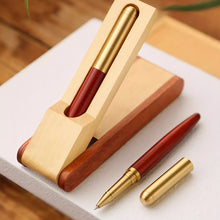 画像をギャラリービューアに読み込む, 名前入り ボールペン インク ビジネス 宝珠筆 紫檀・酸枝・黑檀 ギフト