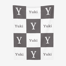 画像をギャラリービューアに読み込む, お名前入りブランケット | 出産祝いの贈り物 | 名前とイニシャル