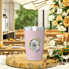 画像をギャラリービューアに読み込む, タンブラー 名前入り 写真入りマグボトル うちの子 真空断熱 保温・保冷 おしゃれ デザイン 持ち運び プレゼント