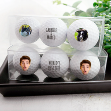 画像をギャラリービューアに読み込む, オリジナル|ゴルフボール|プレゼント写真・ロゴ入り