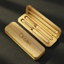 画像をギャラリービューアに読み込む, 名入れ 万年筆 ボールペン 自然風 環境保護 精緻な木製ギフトボックス ビジネス プレゼント