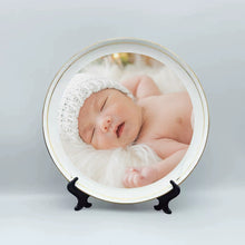 画像をギャラリービューアに読み込む, オーダーメイド食器 写真をプリントする可能なお皿 ボーンチャイナ プレート