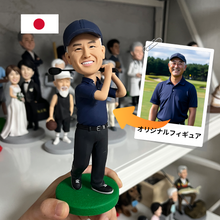 画像をギャラリービューアに読み込む, お写真で作るオリジナルフィギュア ボブルヘッド 記念ギフト 御祝 還暦 古希
