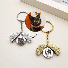 画像をギャラリービューアに読み込む, 【カスタマイズ可能】キーチェーン|写真入り 名前入り|犬や猫