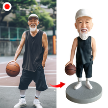 画像をギャラリービューアに読み込む, オリジナルフィギュアオーダーメイド|写真からフィギュア|フィギュア依頼 制作|自分のボブルヘッド製作|敬老の日(Ⅳ)