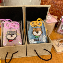 画像をギャラリービューアに読み込む, お守り|ペットの写真で作る|アクセサリー|刺繍|名前入り